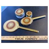 Mirror and Brush Dresser Set