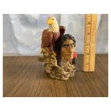 Indian with Eagle