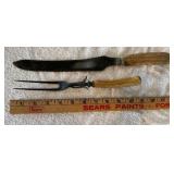 Vintage Carving Set