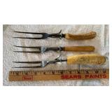 Vintage Carving Forks