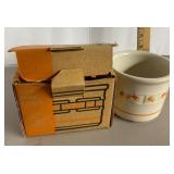 Longaberger Candy Corn One Pint Crock