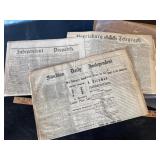 Mid 1800s Newspapers