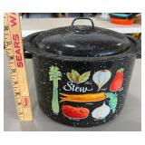 Enameled Pot