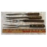 Vintage Carving Set