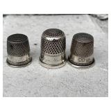 Sterling Thimbles