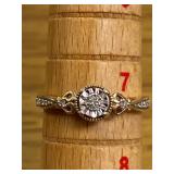 Size 7 10K Gold Ring