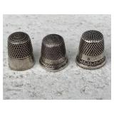Sterling Thimbles