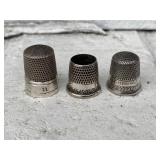 Sterling Thimbles