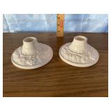 Porcelain Candle Holders