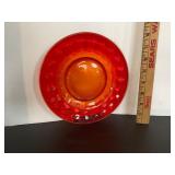 Amberina Plate