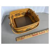 Longaberger Basket with Warming Plate