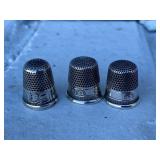 Sterling Thimbles