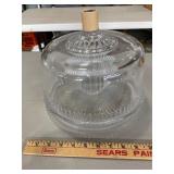 Lidded Glass Serving Sosh
