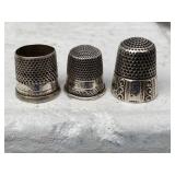 Sterling Thimbles