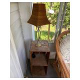 Crate and Lamp