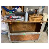 Rolling Storage Cabinet and Contents