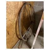 Wooden Wagon Wheel