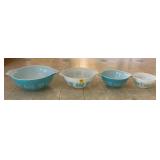 Butterprint Pyrex Nesting Bowls