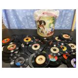 Large Lot of 45s