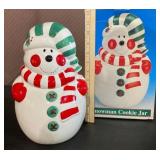 Snowman Cookie Jar