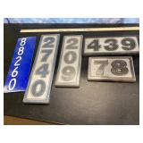 Address Plaques