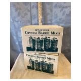 Crystal Barrel Mugs