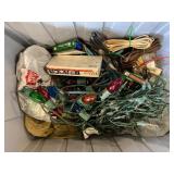 Tote of Christmas Lights