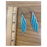 Alpaca Mexican Southwestern Earrings