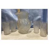 Pitcher and Glasses