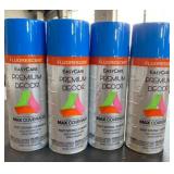 Fluorescent Neon Blue Spray Enamel