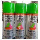 Fluorescent Glo Green Spray Enamel