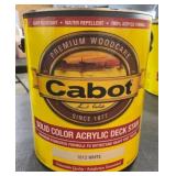 1 Gallon Cabot White