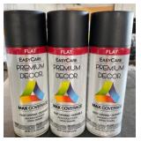 Flat Black Spray Enamel