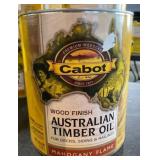 1 Gallon Cabot Mahogany Flame