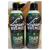 Liquid Wrench Chain and Cable Lube