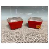 Lidded Pyrex Refrigerator Dishes