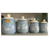 Country Goose Canister Set