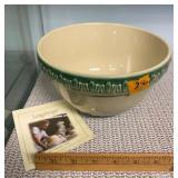 Longaberger Pottery Bowl