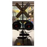 Metal RailRoad Crossing Train Signal