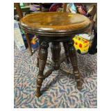Wooden Piano Chair