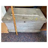 Wooden Carpenters Trunk