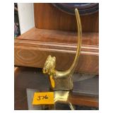 Brass Scotty Dog Ring Holder