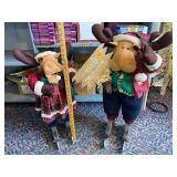 Christmas Moose Decor