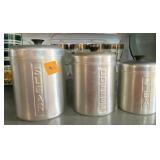 Vintage Metal Canisters