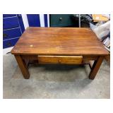 Vintage Coffee Table with Drawer