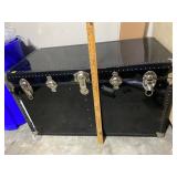 Locked Metal Trunk