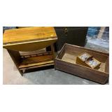 Stand, Rolling Crate, Sewing Box