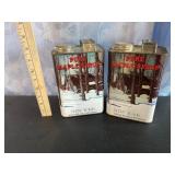 Vintage Maple Syrup Cans