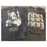 SZ S and M Character Shirts
