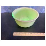 Uranium Glass Mixing Bowl
